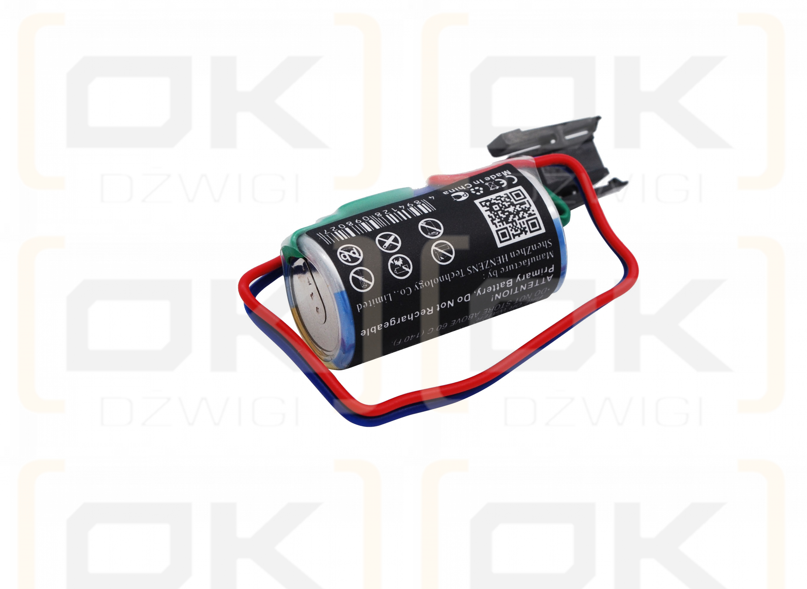 Mitsubishi Mitsubishi Q / B9670-MC 1700mAh Li-MnO2 3.6V (Cameron Sino)