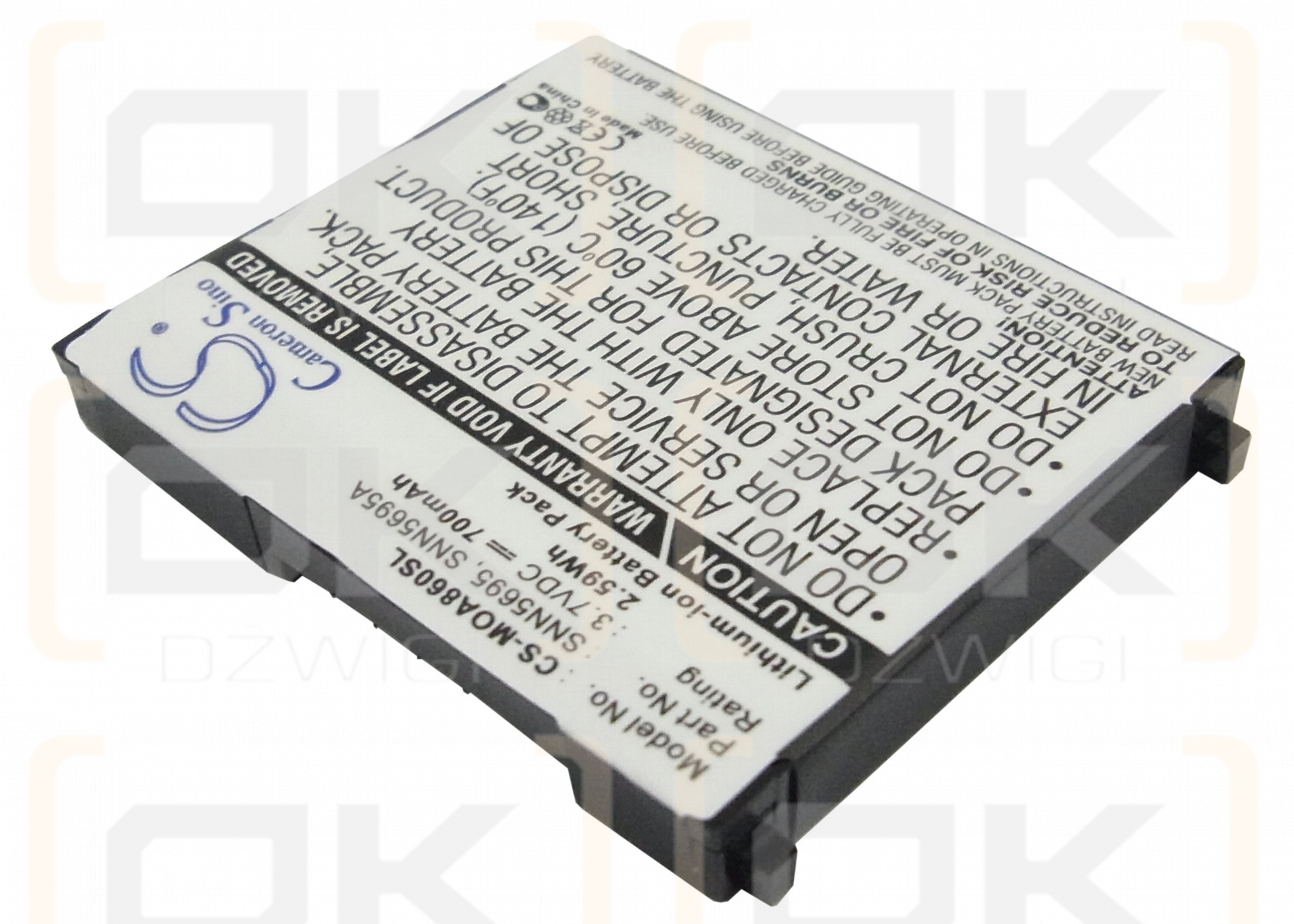 Motorola Motorola Hollywood / SNN5695 700 mAh Li-ion 3.7 V (Cameron Sino)