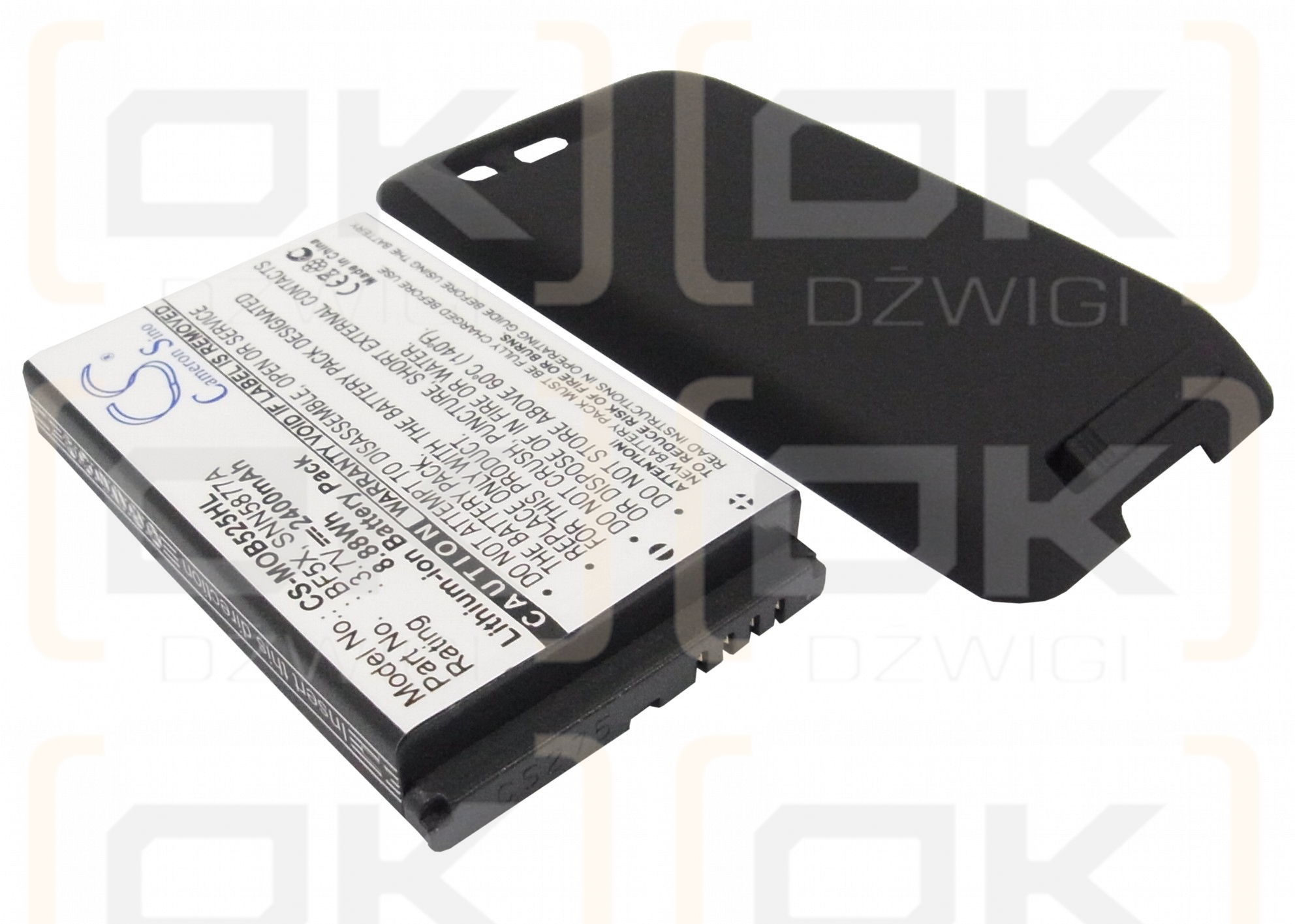 Motorola Defy / BF5X 2400mAh Li-ion 3.7V (Cameron Sino)