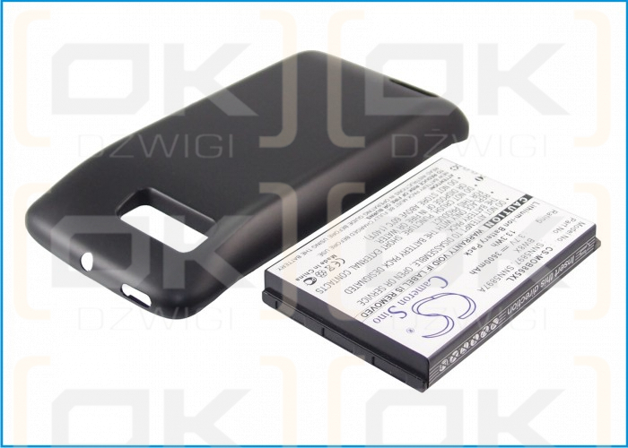 Replacement Battery for Motorola ME865 / BW8X 3600 mAh Li-ion 3.7 V (Cameron Sino)