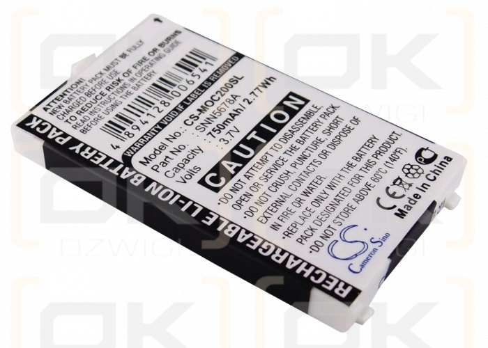 Motorola C202 / SNN5677A 750 mAh Li-ion 3.7 V (Cameron Sino)