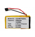 Motorola Motoactv / 61638C 230 mAh Li-Polymer 3,7 V (Cameron Sino)