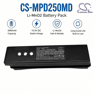 Ersatzakku für Medtronic Heaertsave AED M250 / 97641 2800 mAh Li-MnO2 15V (Cameron Sino)