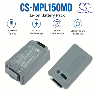 Ersatzakku für Physio-Control Lifepak 15 / 21330-001176 6000 mAh Li-Ion 11,1 V (Cameron Sino)
