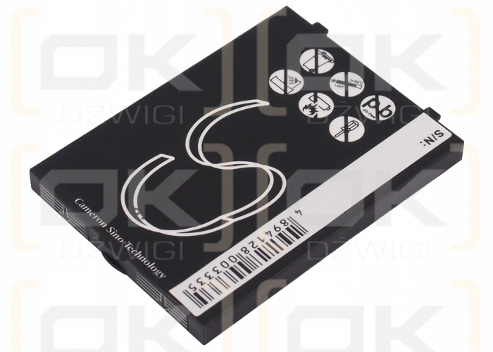 SanDisk Sansa E280R / SDAMX4-RBK-G10 750 mAh Li-ion 3.7 V (Cameron Sino)