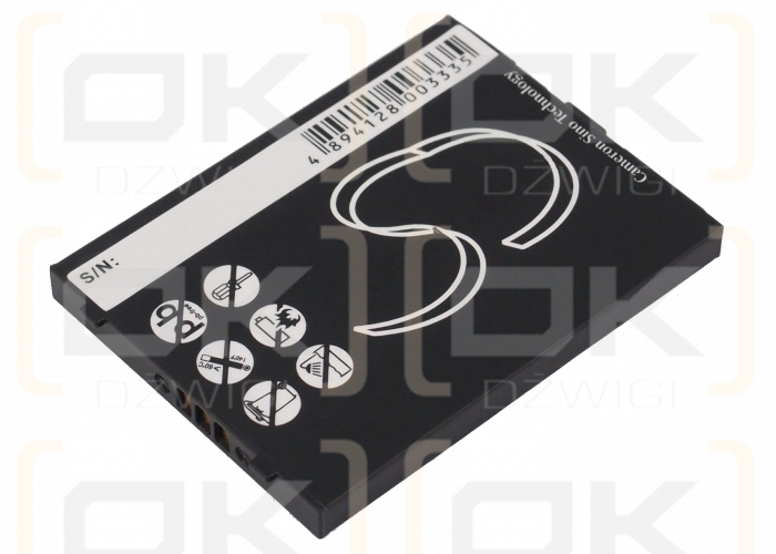 SanDisk Sansa E280R / SDAMX4-RBK-G10 750 mAh Li-ion 3.7 V (Cameron Sino)