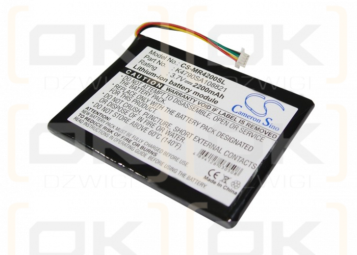 Magellan Maestro 4250 / K4790SA108821 2200 mAh Li-Ion 3,7 V (Cameron Sino)