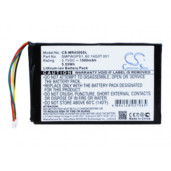 Magellan Maestro 4370 / SMPWGPS1 1500 mAh Li-Ion 3,7 V (Cameron Sino)