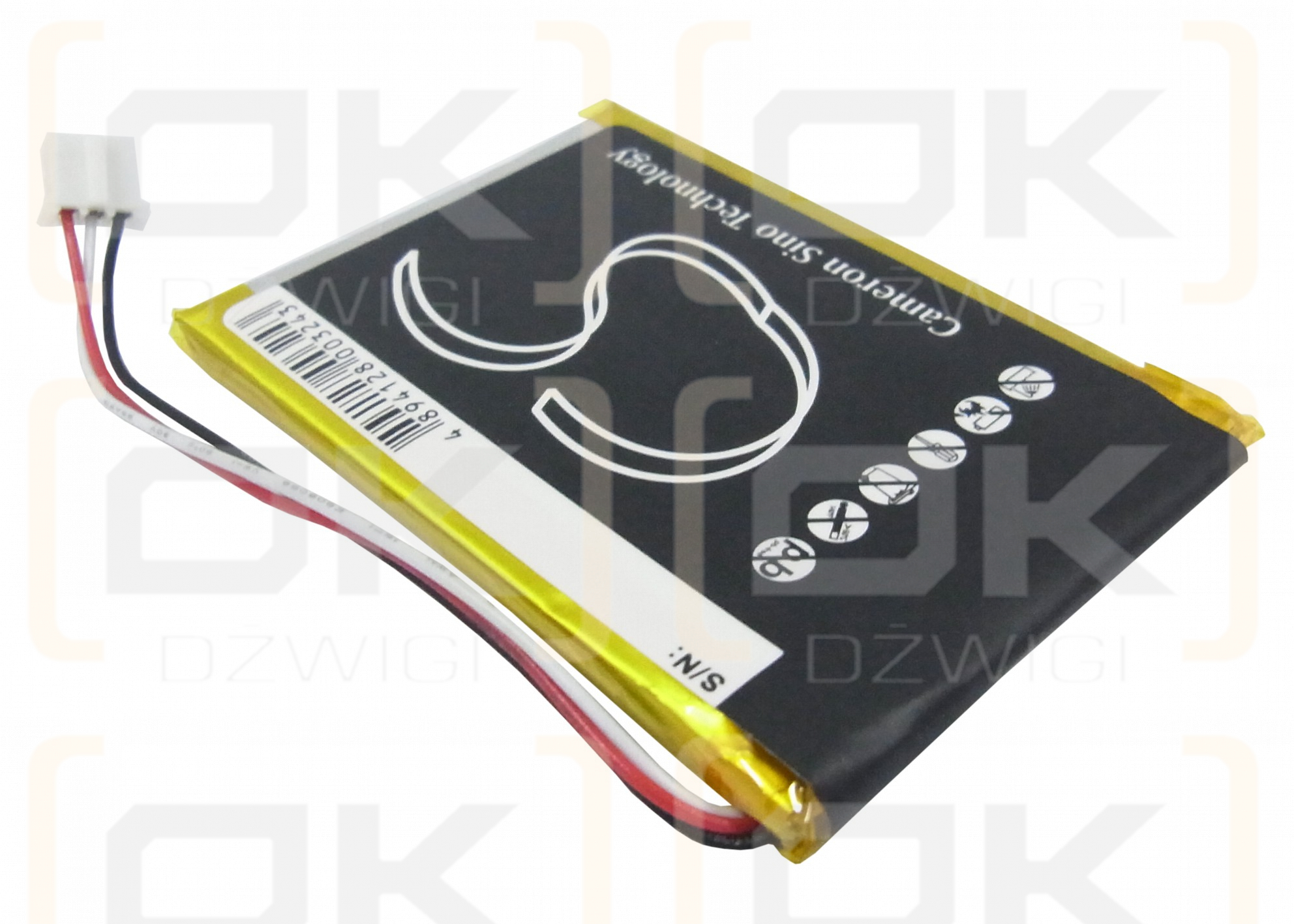 Olympus mrobe MR-5001 / ASPMK001 1500 mAh Li-Polymer 3.7 V (Cameron Sino)