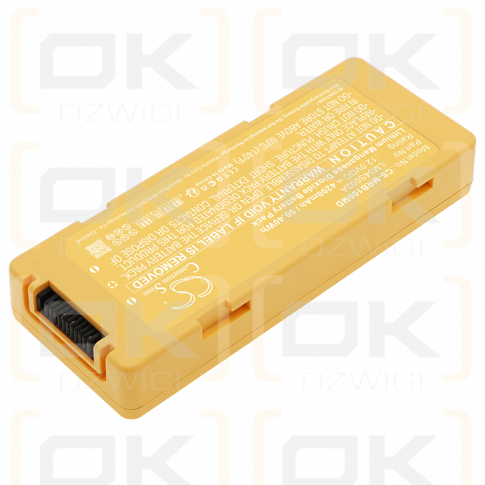 Mindray BeneHeart S2 / LM34S002A 4200mAh Li-MnO2 12.0V (Cameron Sino)