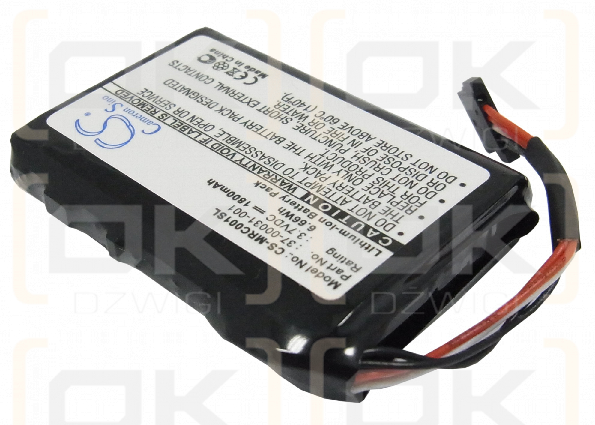 Magellan 2500T / 37-00031-001 1800mAh Li-ion 3.7V (Cameron Sino)