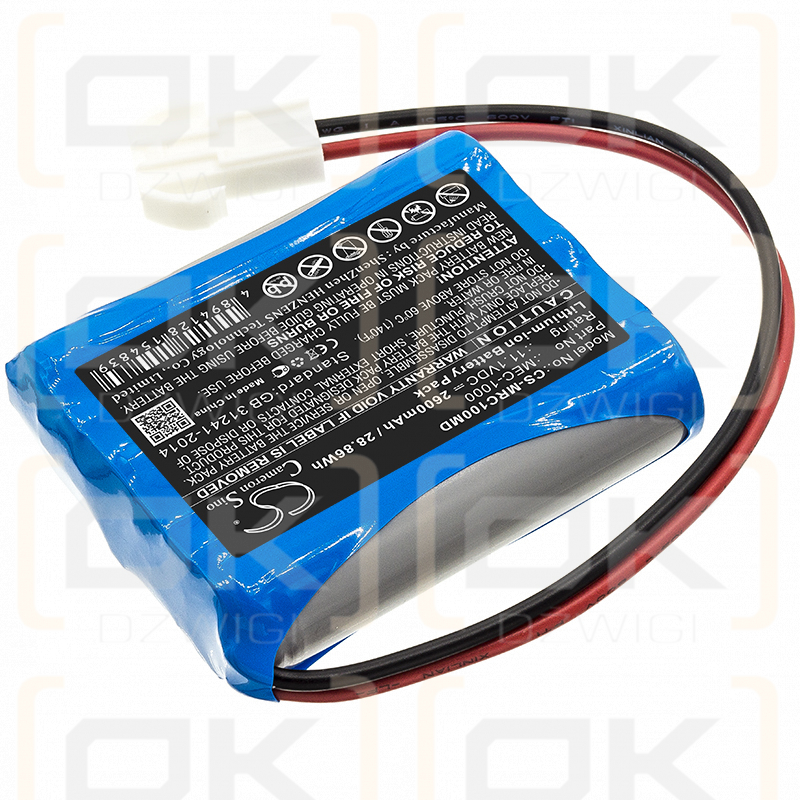 Mindray MEC-1000 2600mAh Li-ion 11.1V (Cameron Sino)