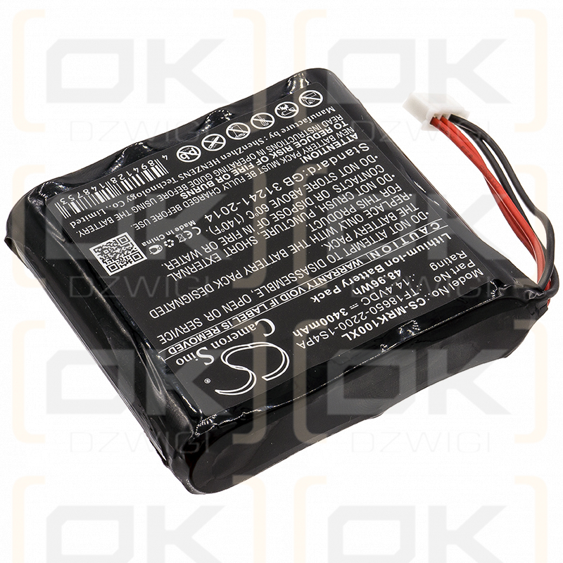 Marshall Kilburn / TF18650-2200-1S4PA 3400mAh Li-ion 14.4V (Cameron Sino)