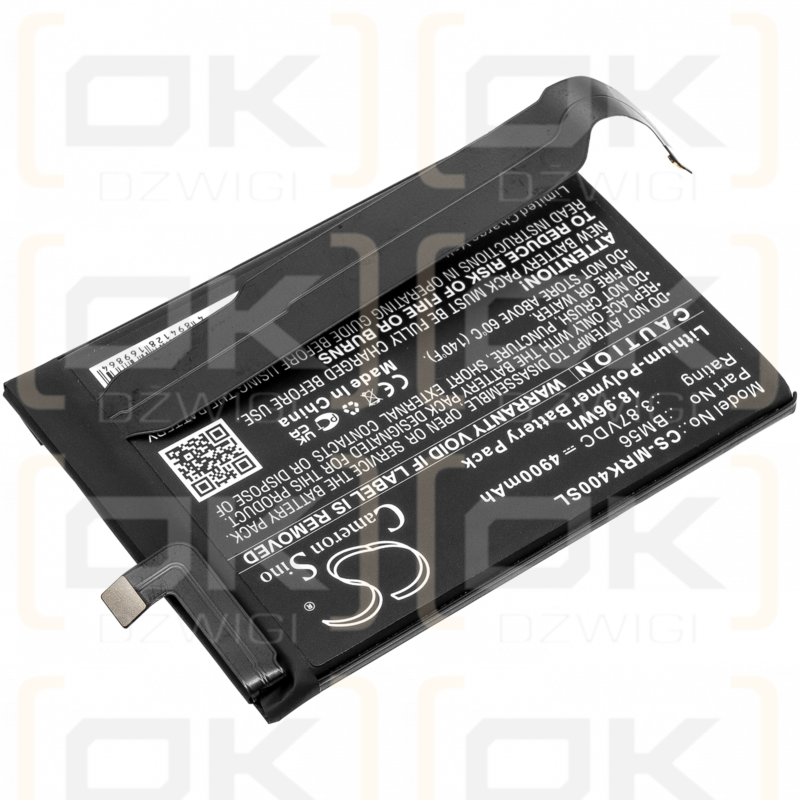 Redmi M2104K10C / BM56 4900mAh Li-Polymer 3.87V (Cameron Sino)