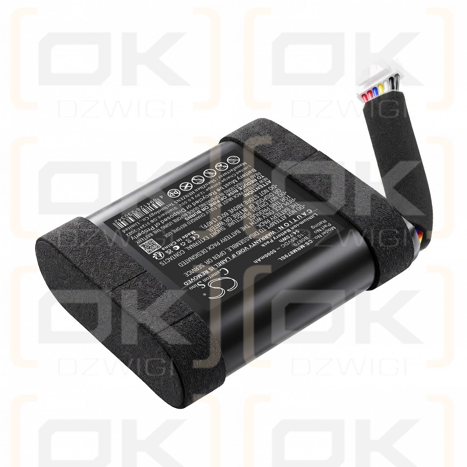 Replacement Battery for Marshall Middleton II / B0879 5000 mAh Li-ion 10.95 V (Cameron Sino)