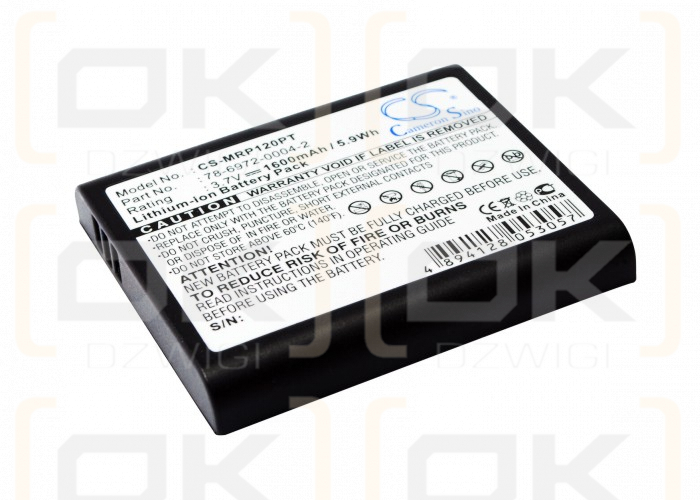 3M MP160 / 78-6972-0004-2 1600 mAh Li-ion 3.7 V (Cameron Sino)