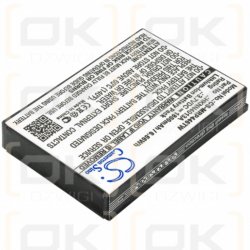 Motorola SL2K / HKNN4013A 1800mAh Li-ion 3.7V (Cameron Sino)