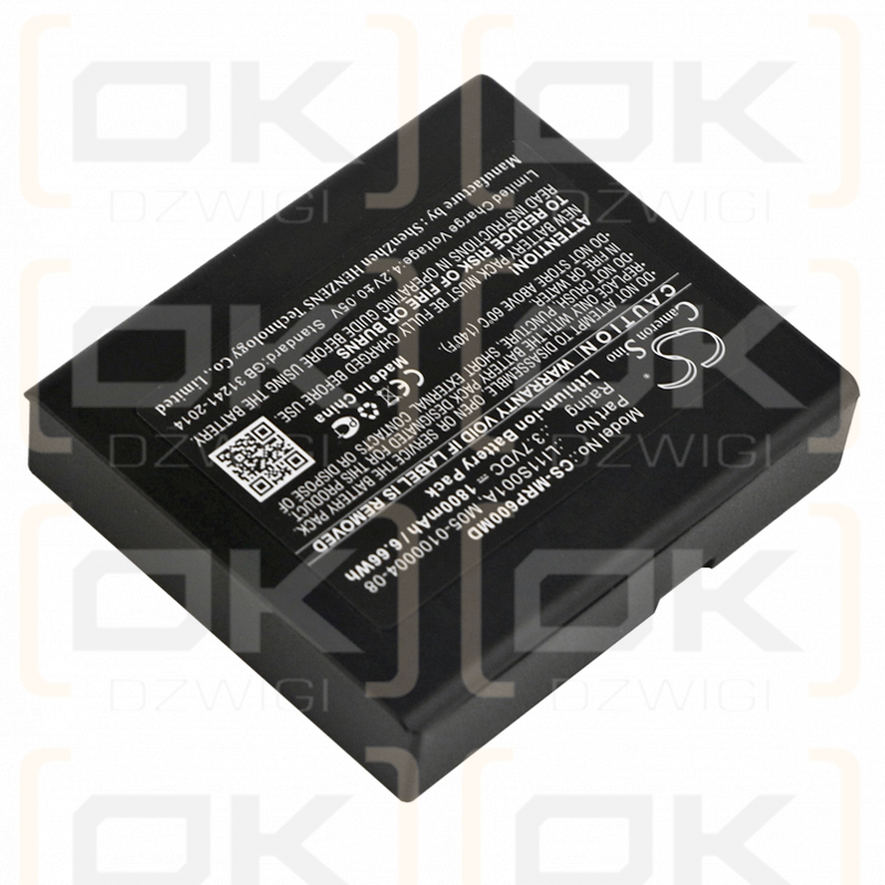 Mindray PM60 / LI11S001A 1800mAh Li-ion 3.7V (Cameron Sino)