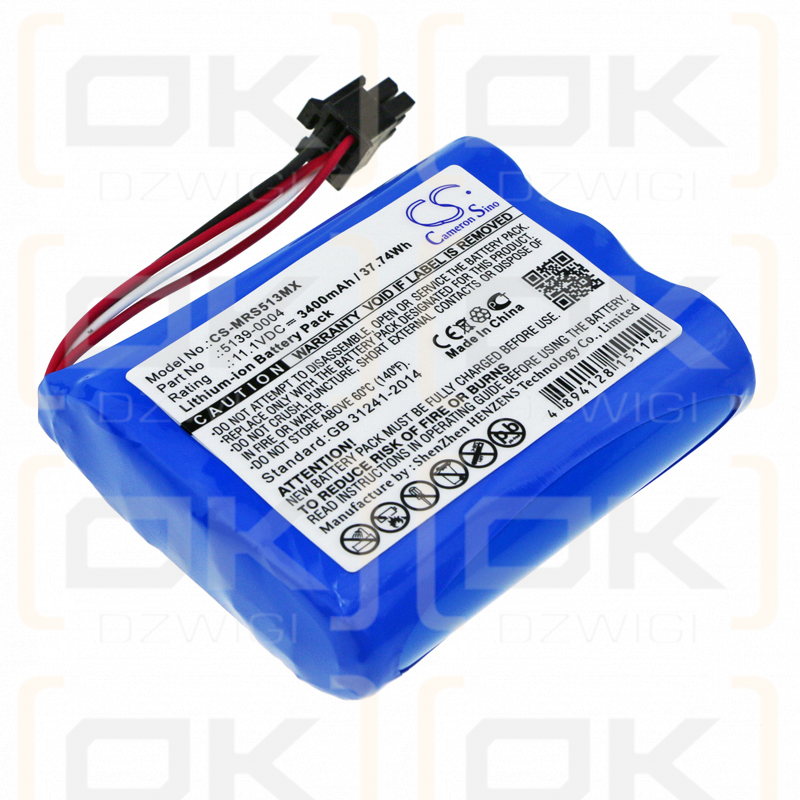 Masimo Masimo SEDLine / 5139-0004 3400 mAh Li-Ion 11,1 V (Cameron Sino)