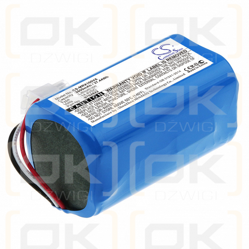 Miele Scout RX3 60 / 9702922 2600 mAh Li-Ion 14,4 V (Cameron Sino)