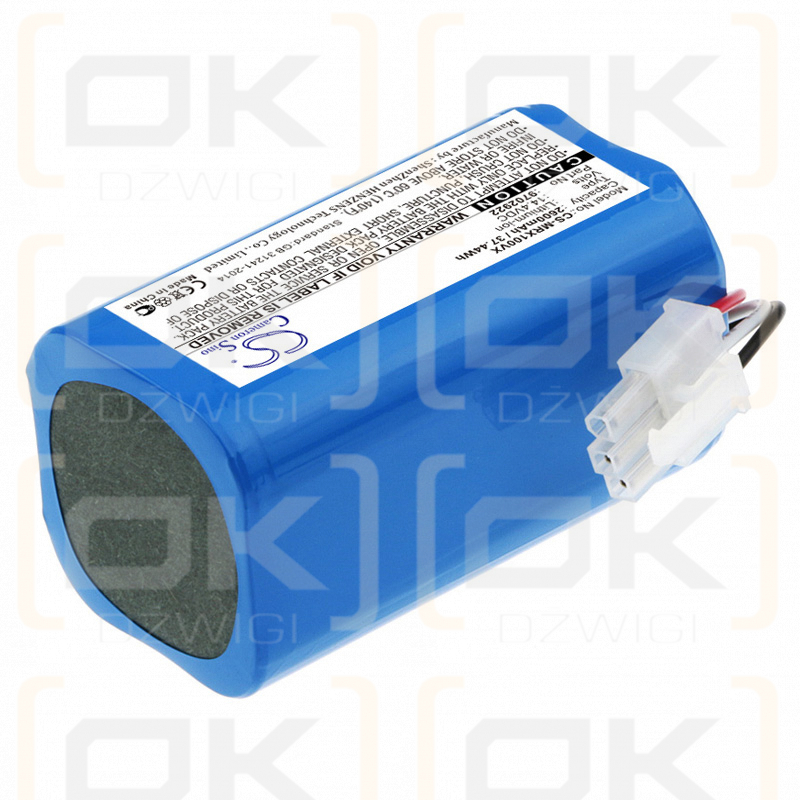 Miele Scout RX3 60 / 9702922 2600 mAh Li-Ion 14,4 V (Cameron Sino)