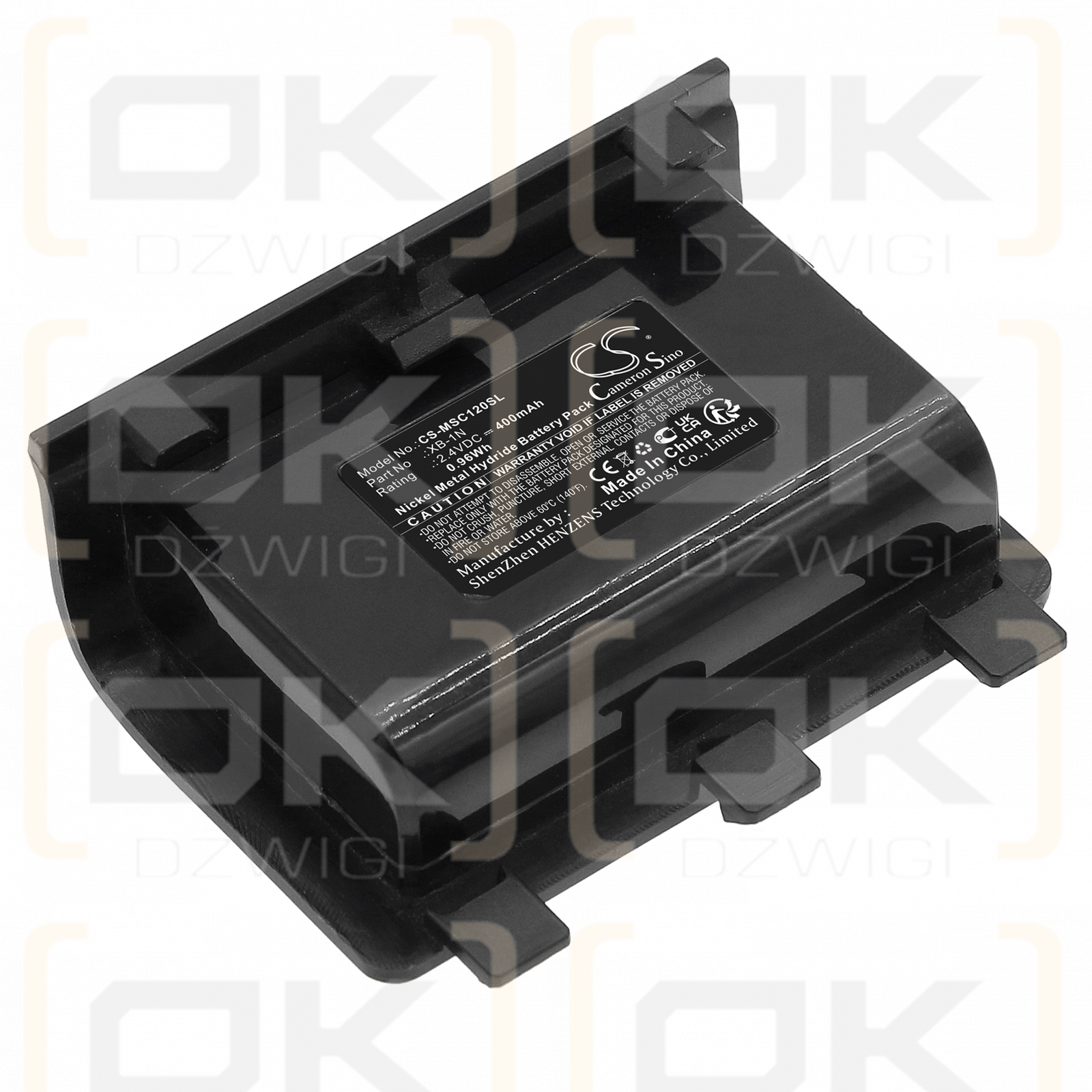 Controlador Microsoft Xbox One Elite / XB-1N 400mAh Ni-MH 2.4V (Cameron Sino)