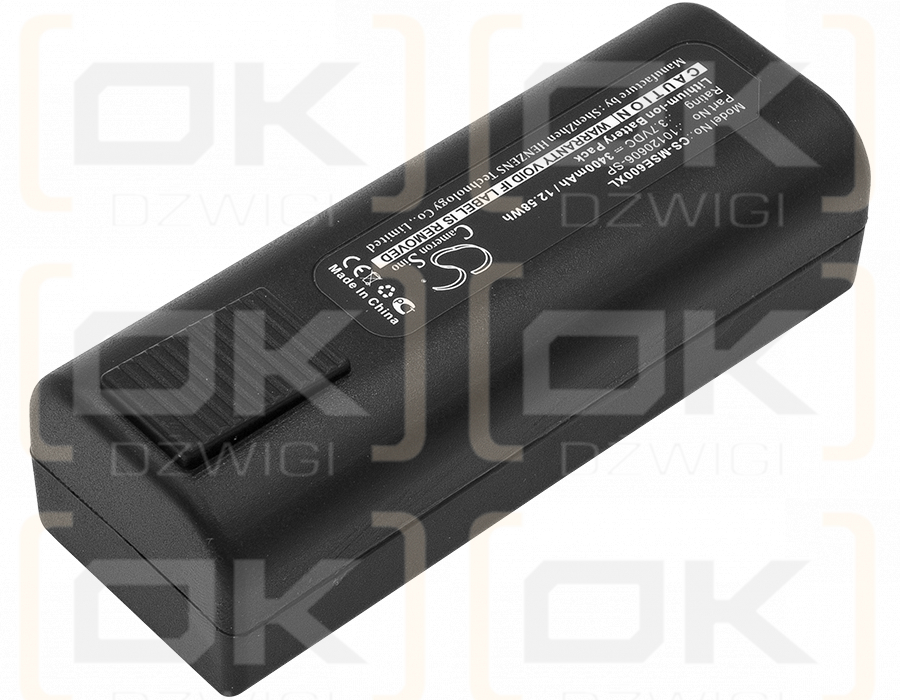 MSA E6000 TIC / 10120606-SP 3400 mAh Li-Ion 3,7 V (Cameron Sino)