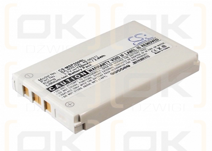 Metrologic MK5502-79B6107 / BA-80S700 750 mAh Li-Ion 3,7 V (Cameron Sino)