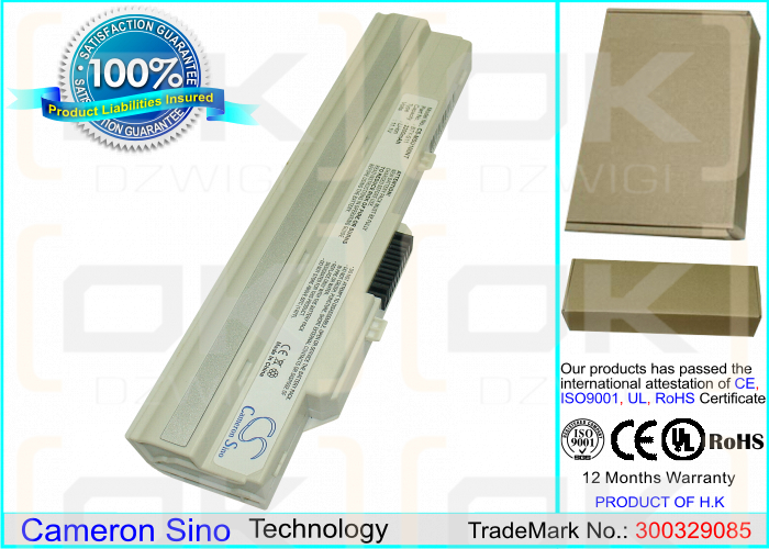 LG X110 / BTY-S11 2200 мАч Li-ion 11,1 В (Cameron Sino)