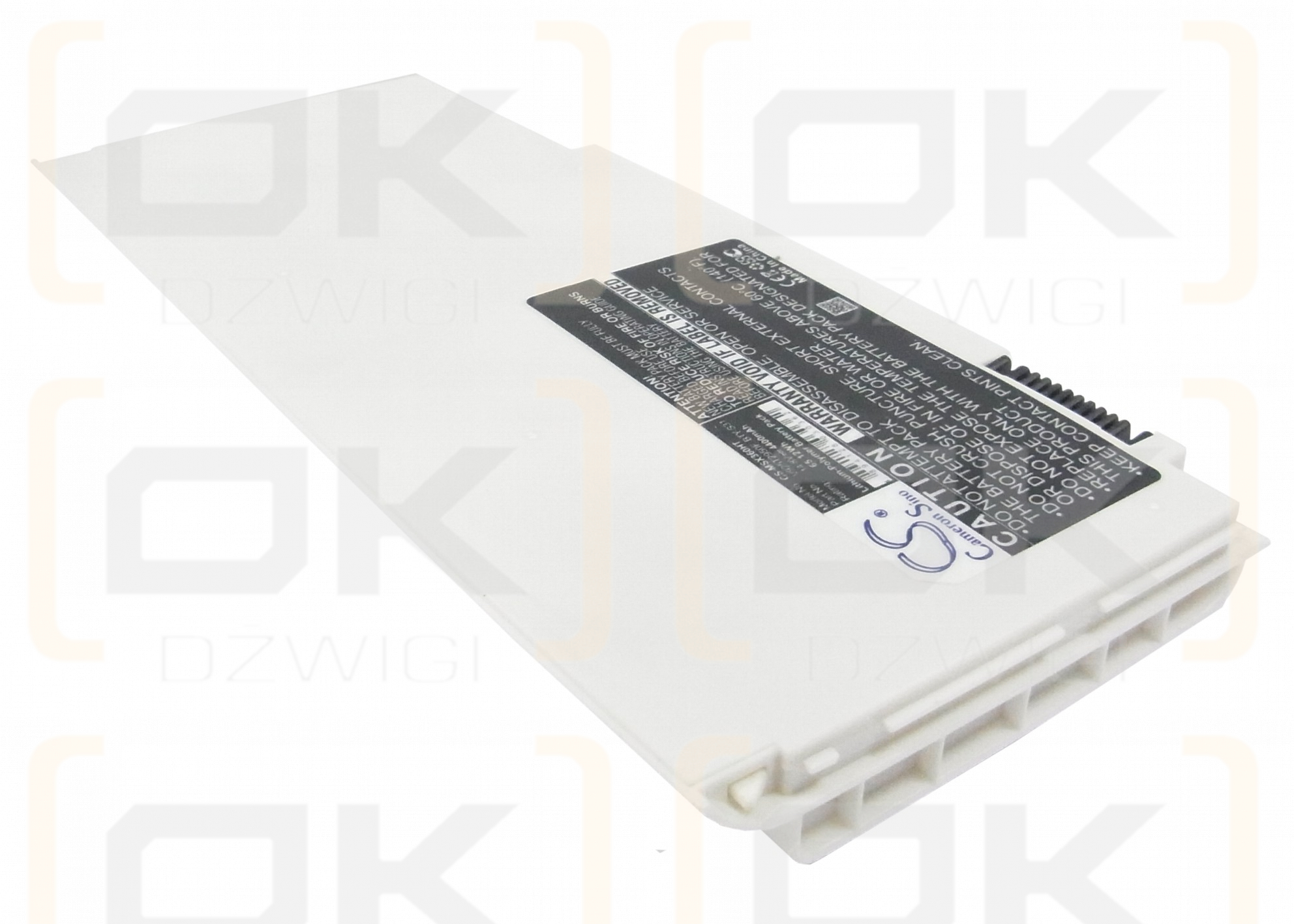 Ersatzakku für MSI X-Slim X340021US / 925T2950F 4400mAh Li-Polymer 14,8V (Cameron Sino)