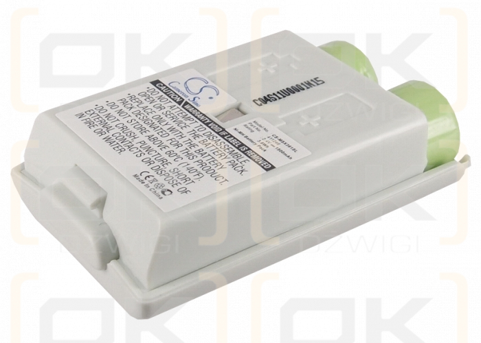 Microsoft Xbox 360 Slim Wireless Controller / 411246 1500 mAh Ni-MH 2.4 V (Cameron Sino)