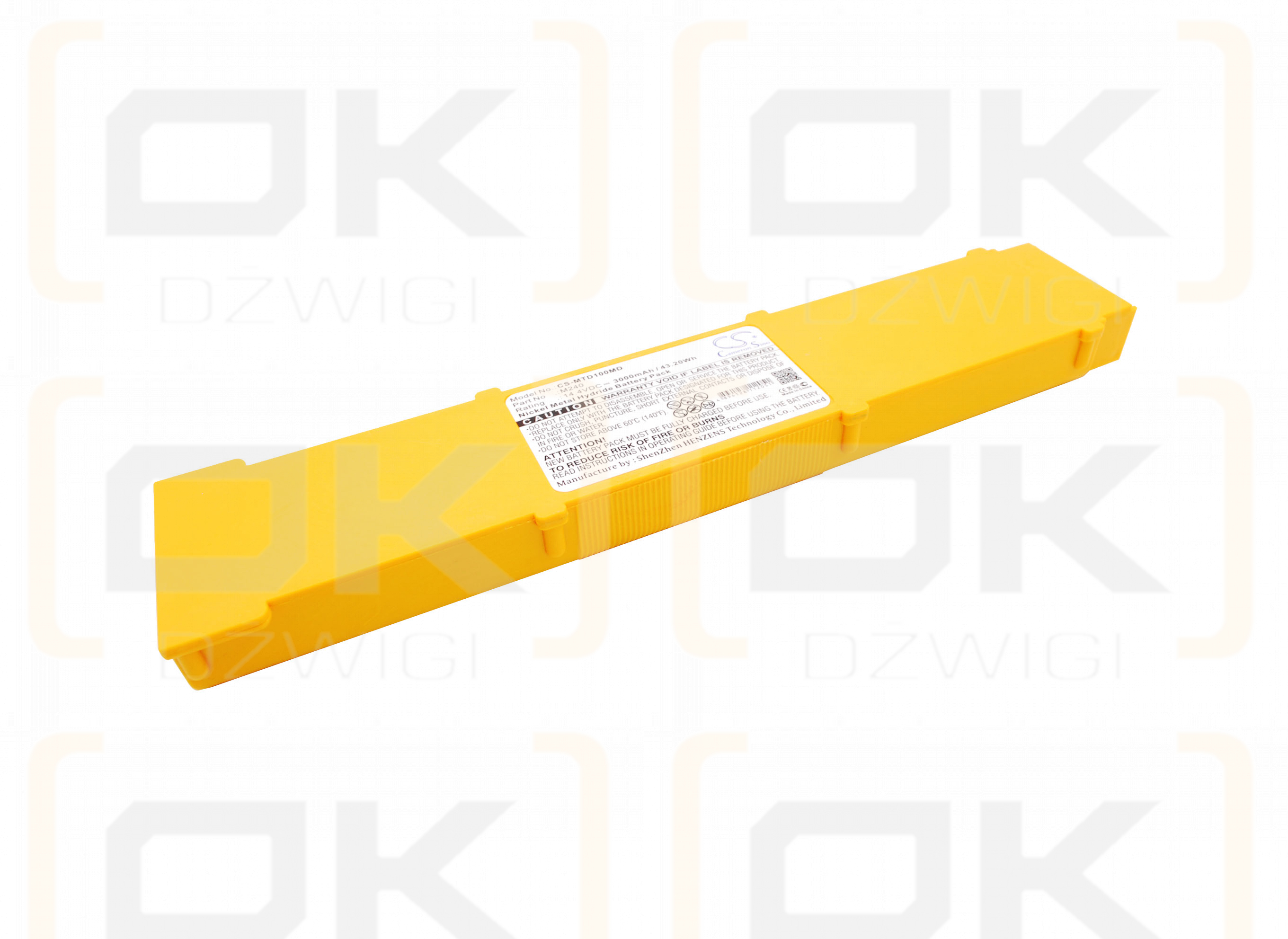 Metrax ED240 / M240 3000mAh Ni-MH 14.4V (Cameron Sino)