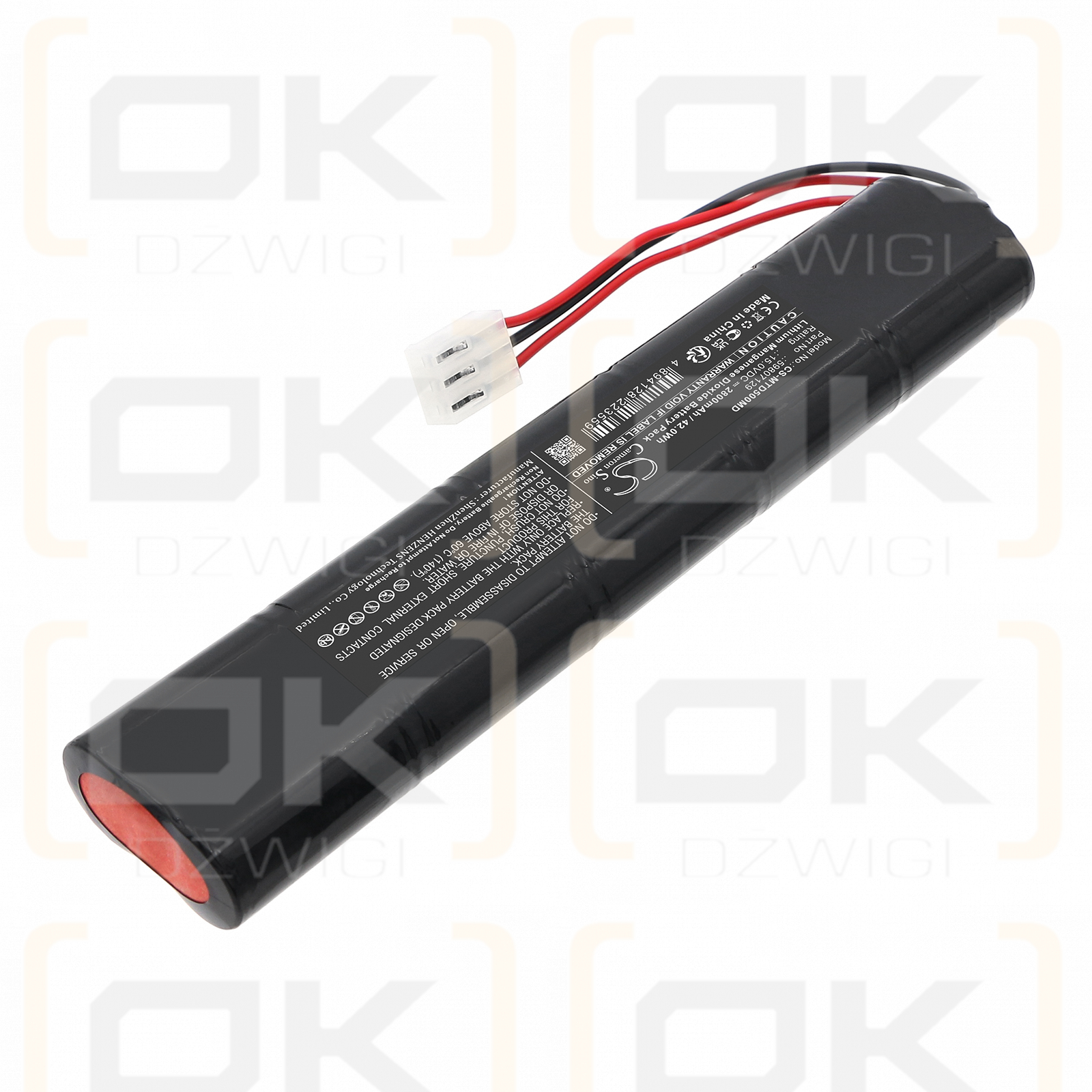 Meditech Defi5s Plus / 59807129 2800 mAh Li-MnO2 15 V (Cameron Sino)