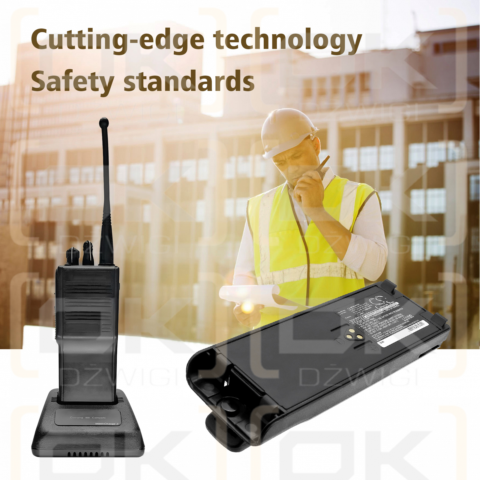 Motorola PTX1200 / NTN7143 1500 мАч Ni-MH 7,5 В (Cameron Sino)