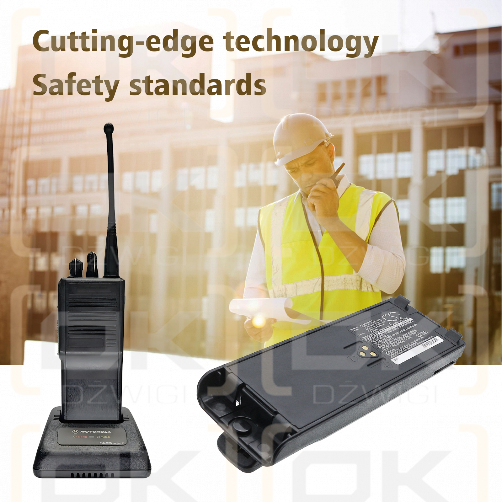 Motorola PTX1200 / NTN7143 1500 mAh Ni-MH 7,5 V (Cameron Sino)