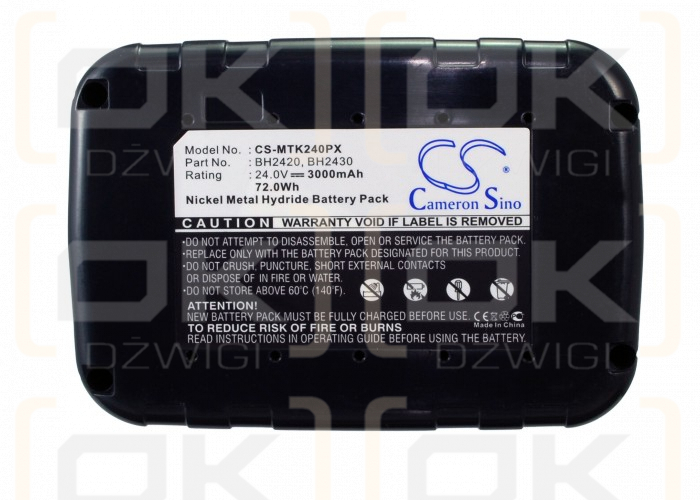 Makita BSS710D / 193127-4 3000mAh Ni-MH 24.0V (Cameron Sino)