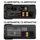 Motorola APX4000 and APX4000Li / NTN8128A 2300mAh Li-ion 7.4V (Cameron Sino)