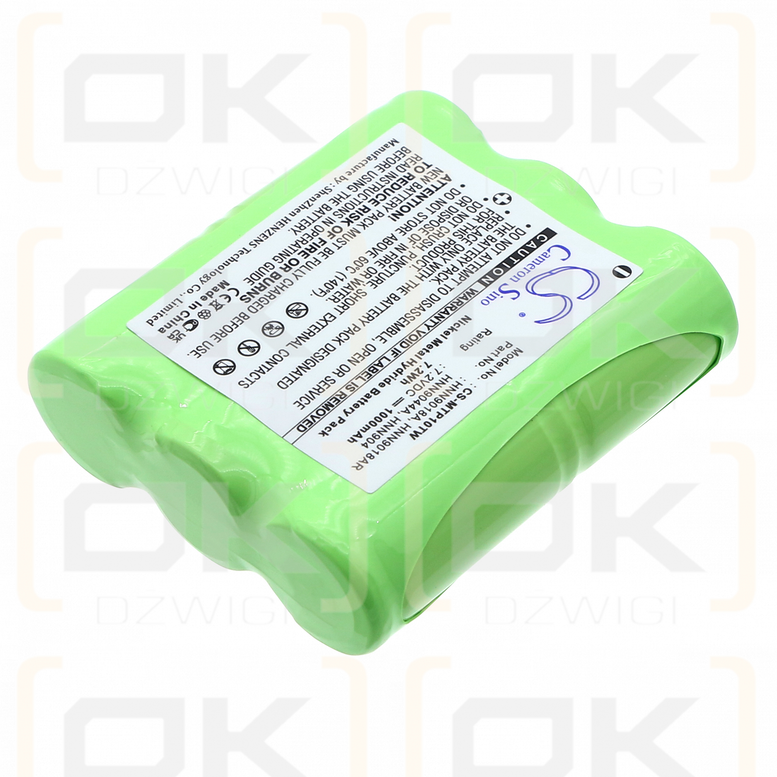 Motorola Radius P50 Plus / 6060937H01 1000 мАч Ni-MH 7,2 В (Cameron Sino)