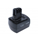 Metabo ULA9.6-18 / 6.25486 4000 mAh Li-ion 12 V (Cameron Sino)