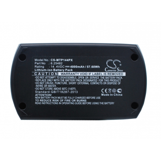 Metabo ULA9.6-18 / 6.25482 4000mAh Li-ion 14.4V (Cameron Sino)