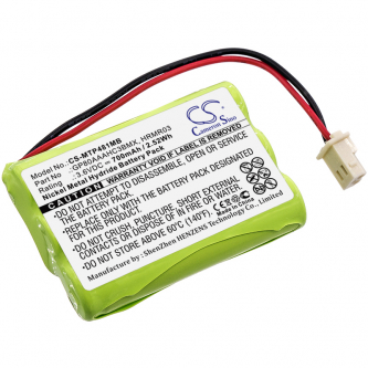 Motorola MBP483 / HRMR03 700mAh Ni-MH 3.6V (Cameron Sino)