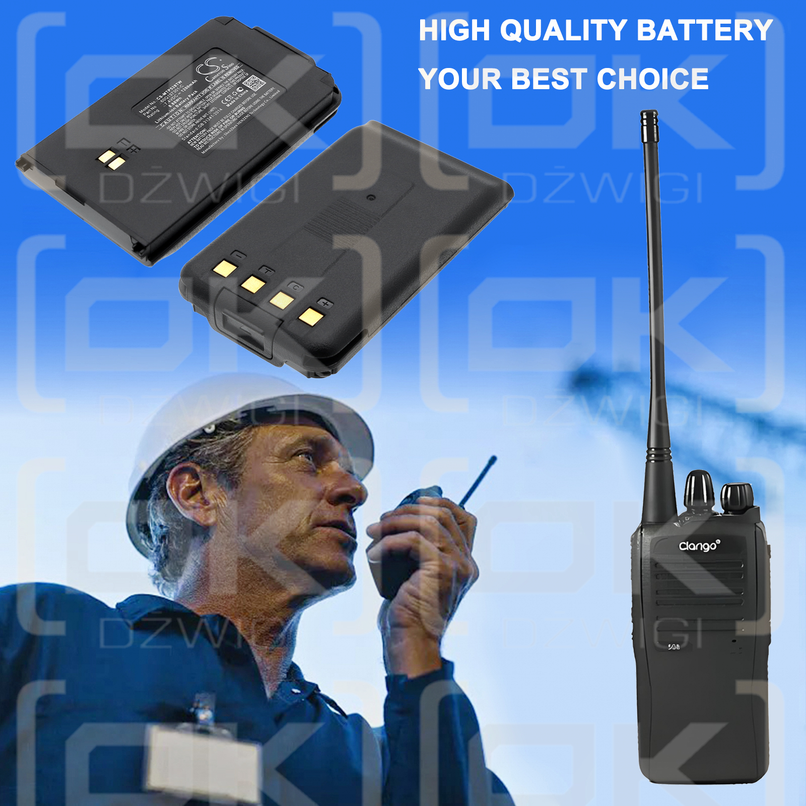 Motorola SMP-528/60Q137301-C 1200 мАч литий-ионный 7,4 В (Cameron Sino)