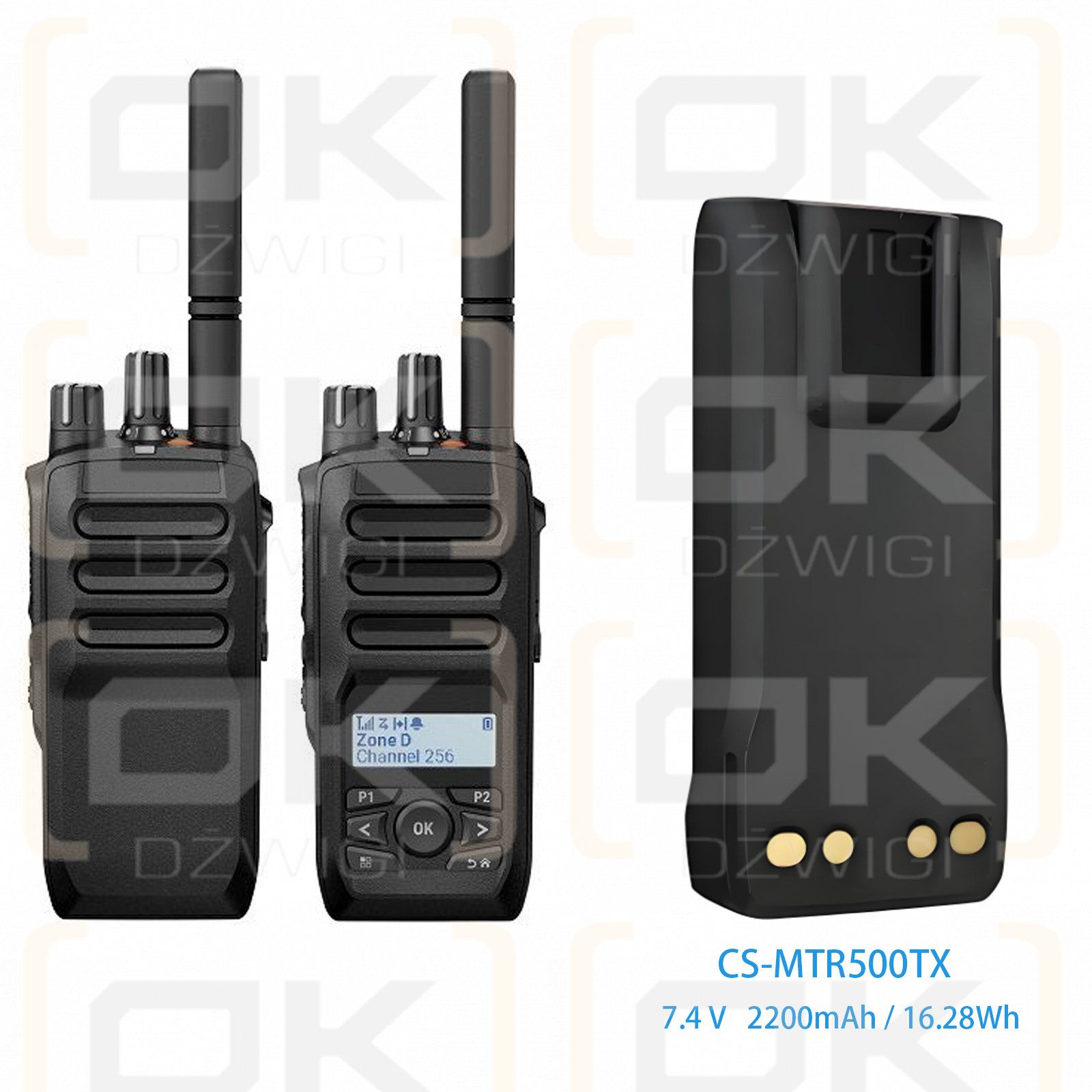 Motorola R5 / PMNN4888A 2200 мАч литий-ионный 7,4 В (Cameron Sino)