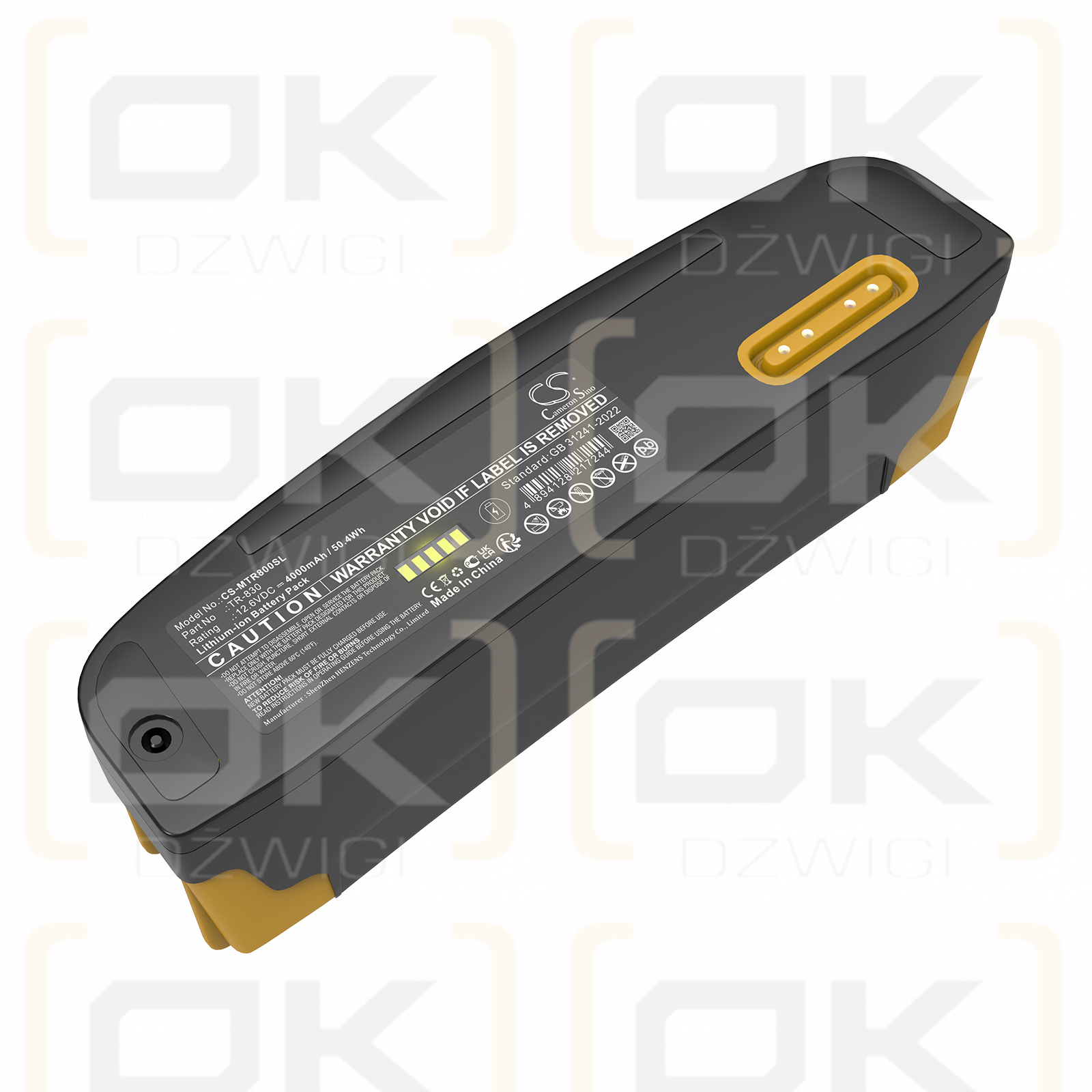 3M Versaflo Eigensicher / TR-830 ​​4000 mAh Li-Ionen 12,6 V (Cameron Sino)