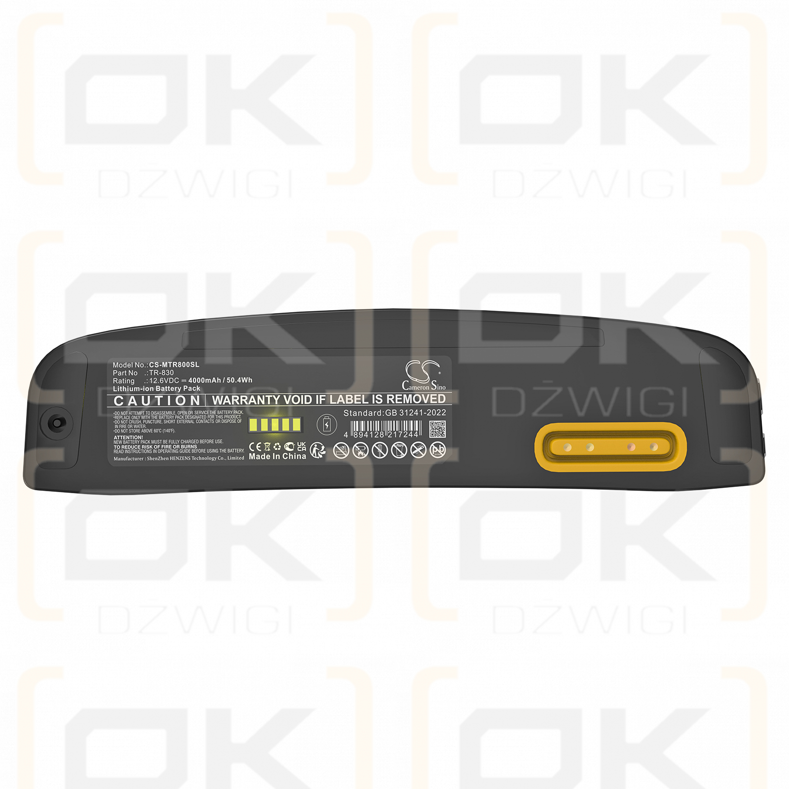3M Versaflo Eigensicher / TR-830 ​​4000 mAh Li-Ionen 12,6 V (Cameron Sino)