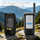 Batería de repuesto para Motorola XTS4000 / NNTN6944 1200 mAh Li-ion 7.4 V (Cameron Sino)