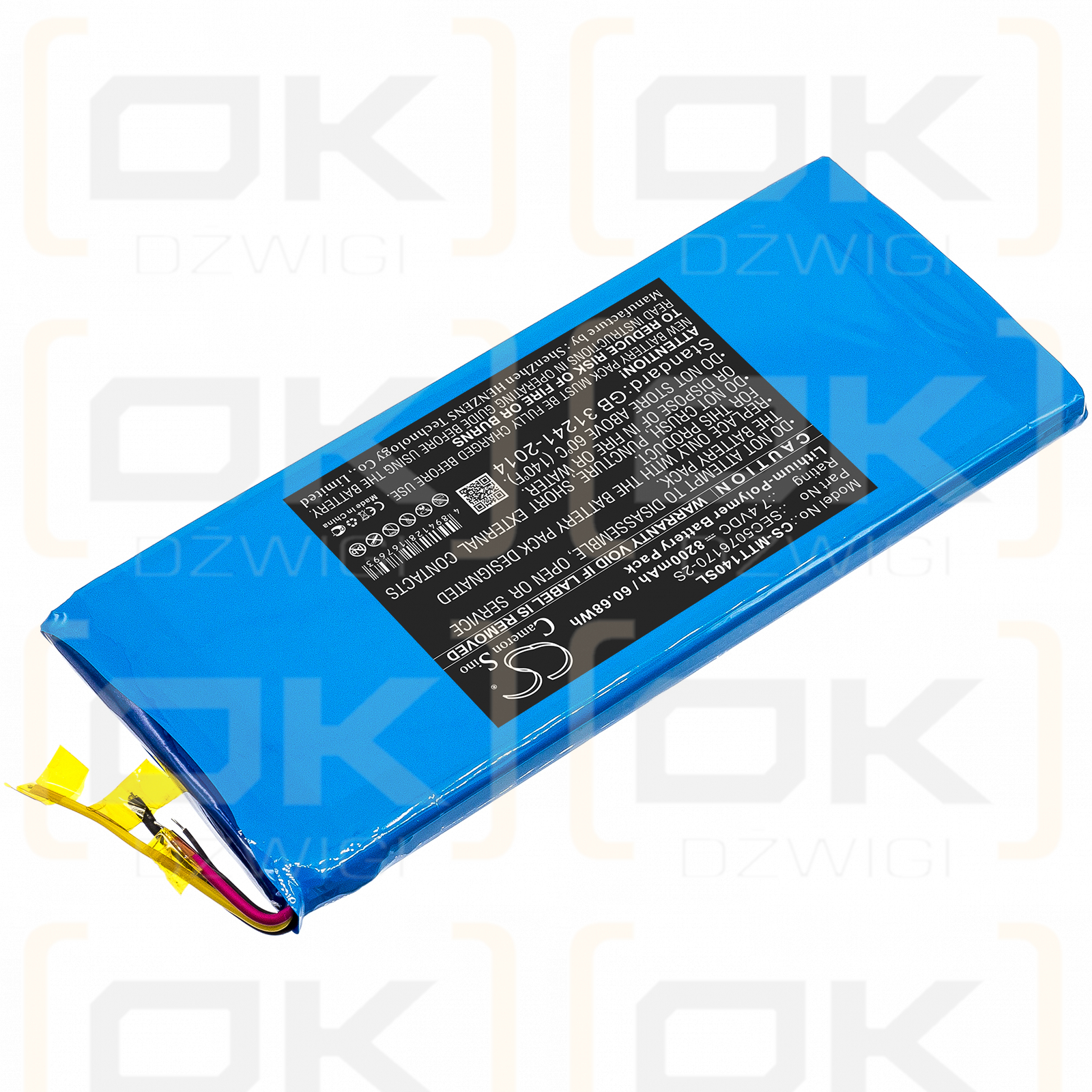 Micsig STO1000 / SEC5076170-2S 8200mAh Li-Polymer 7.4V (Cameron Sino)