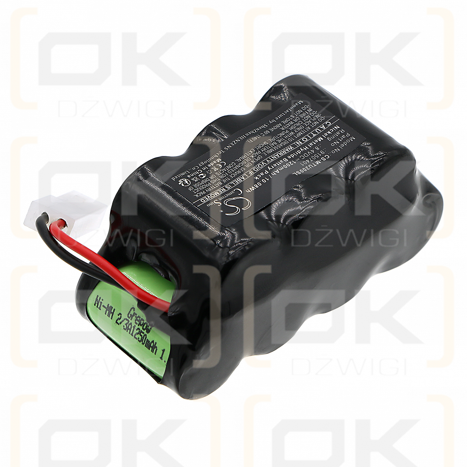 M-Tronic SDT-2000/U / 91507401 1200mAh Ni-MH 8.4V (Cameron Sino)