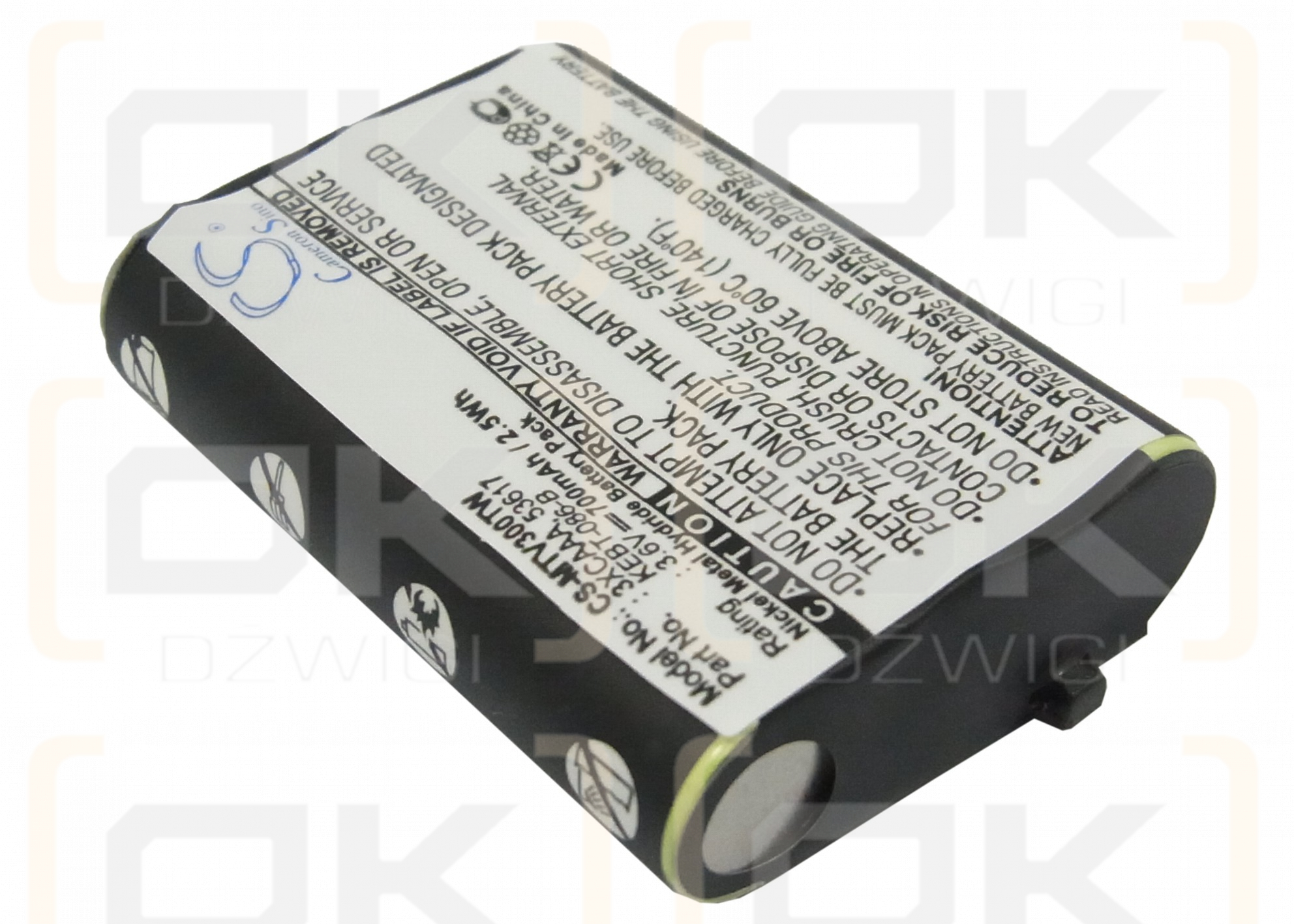 Motorola FV700R / KEBT-086-B 700mAh Ni-MH 3.6V (Cameron Sino)