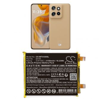 Motorola XT2409-6 / QV43 4150mAh Li-Polymer 3.91V (Cameron Sino)